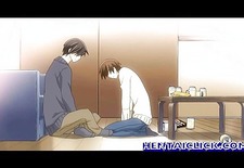 Anime gay man hot kisses and sex