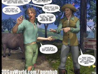 JACK AND THE BEANSTALK 3D Gay Cartoon Comics Animation or Hentai Animated