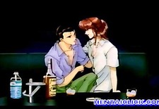Anime homosexuals foreplay and sex