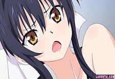 Huge titted hentai babe gets fondled and tittyfucks