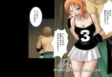 anime girls Nami Robin Spankwirecom nude