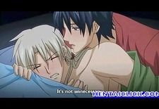 Anime gay gets bareback and cummed