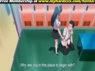 Busty Anime Schoolgirl Banged Rough Part4