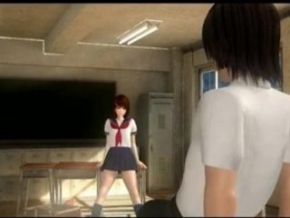 Busty hentai schoolgirl fucked hard