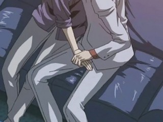 Anime gay boy getting naughty with his boyfriend