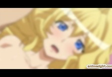Huge boobs hentai watching a ghetto anime tit