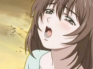 Cute teen hentai anime virgin violated by soldier