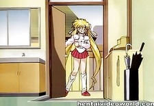 Hentai fuck with a cute blonde