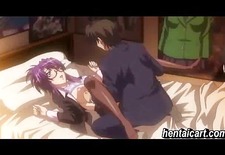 Busty hentai babe gets fucked for pleasure