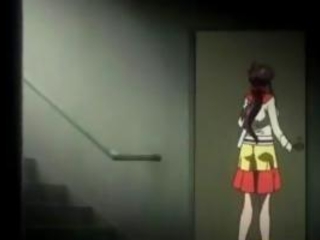 Hentai schoolgirl huge boobs roped by bandits