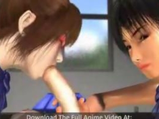 Sweet anime toons fucked hard in 3d porn