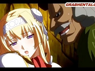 Princess hentai with bigtits hot fucked by ghetto old guy