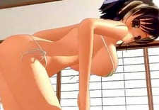 3D Hentai Fantasy girl masturbation