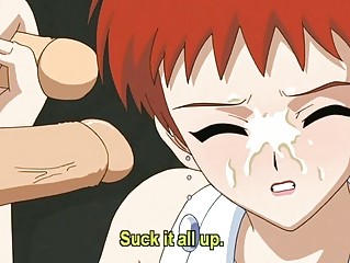 Hentai anime train pervert violating sexy slut