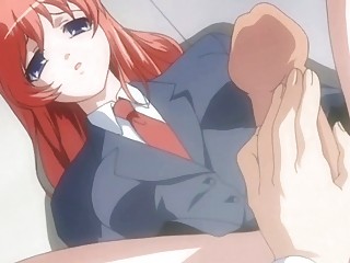 Cute hentai anime futagirl violated
