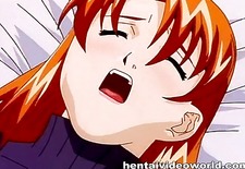 Very passionate hentai sex from horny lovers