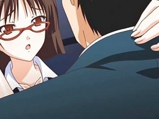 Hentai babe gets fucked secretly at work