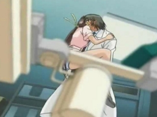 Hentai nurse receive a hard dick
