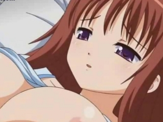 Teen anime babe with sexy breasts