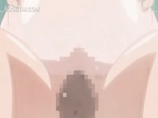 Naked tempting anime girl fucking passionately in shower