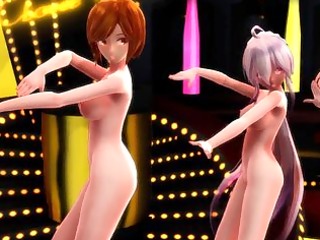 [MMD] Naked Dance