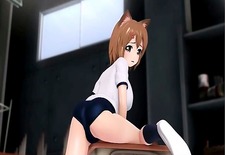 Cat girl 3D sex