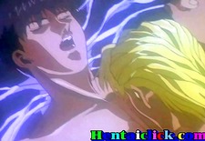 Anime gay pumping action to the max
