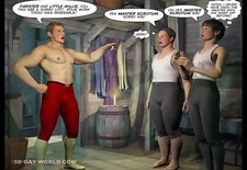 ADVENTURES OF CABIN BOY 3D Gay World Comics