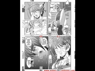 Anime Girl Huge Breasts Tied Comics
