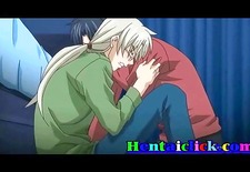 Hentai gay man having a love affair