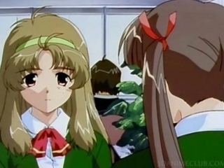 Hentai schoolgirl fantasizing about her cute colleague