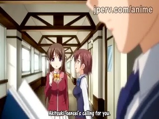Innocent Anime schoolgirl gets teased by horny teacher