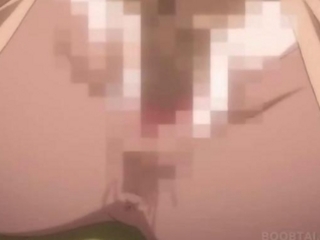 Big boobed hentai babe gets banged to hot orgasm