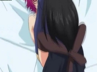 Anime girl enjoying a shemale dick