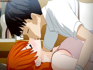 Teen anime enjoys pussy licked