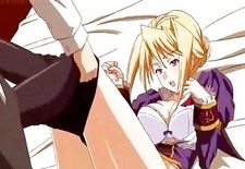 Anime princess enjoying hard dick