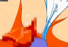 Naked animated tasting big penis