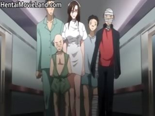 Hot nasty anime nurse big boobed slut