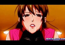 Busty hentai dripping wetpussy oral and group