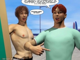 CHARLIE AT THE CARNIVAL 3D Gay Cartoon Anime Hentai Comics