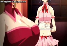 Busty sexy anime shemale gets her dick part5
