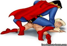Superman and Supergirl orgies