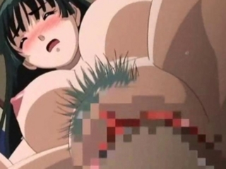 Sensual anime chick riding a cock